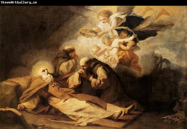 Antonio Viladomat y Manalt The Death of St Anthony the Hermit